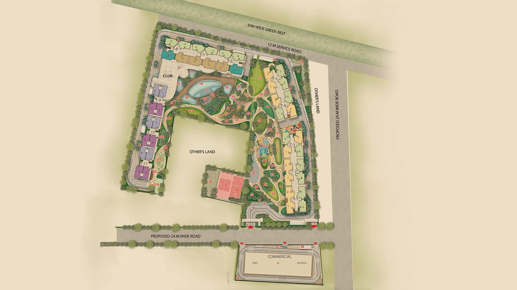 Signature Global Sarvam Master Plan